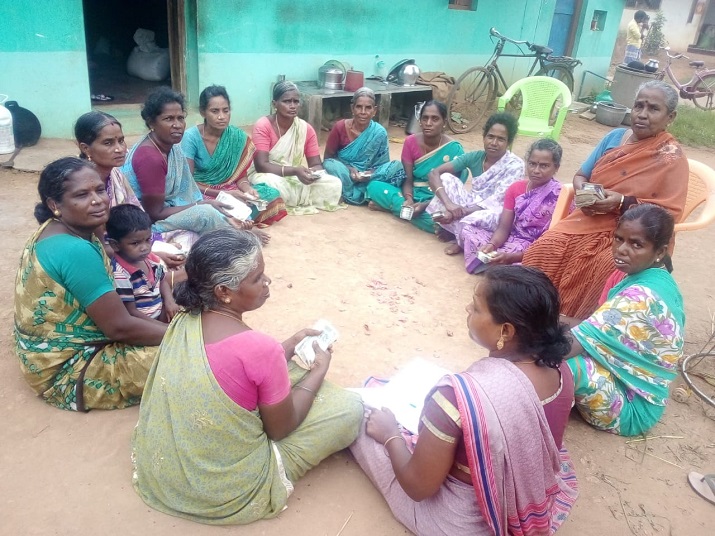 Savings group in session